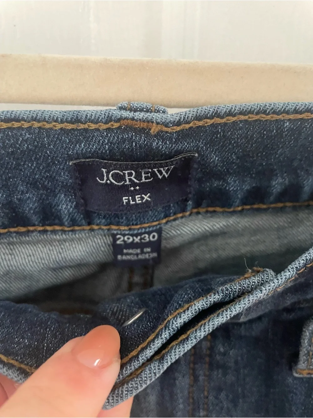 J. Crew Men's Slim Straight Indigo Jeans